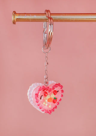 Cake Keychain
