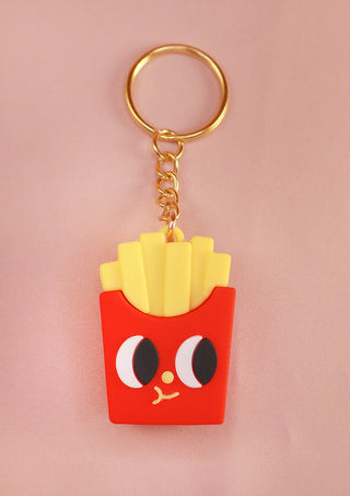 Happy Fries Keychain