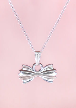 Pasta Silver Necklace