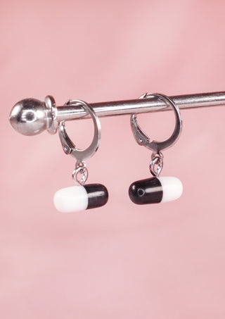Black Pill mix & match earring