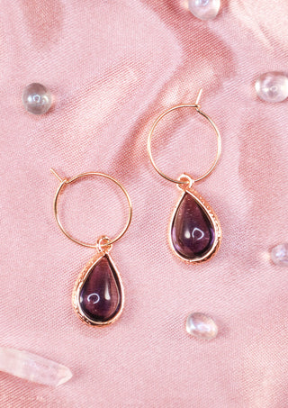 Plum Hoops