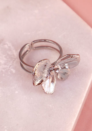 Steel Flower Ring