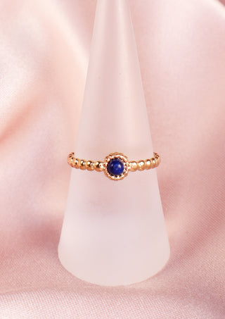 Tiny Lapis Ring