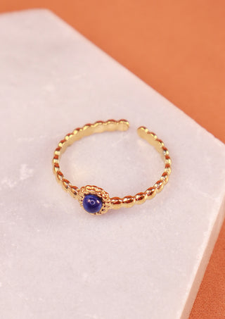 Tiny Lapis Ring