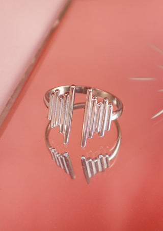 Angular Allure Ring
