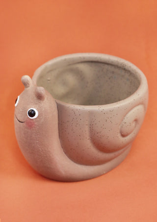 Mini Snail Planter