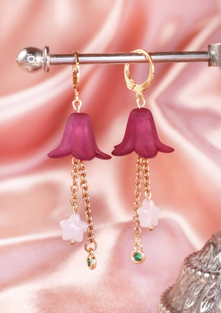 Petal Whisper Gold Earrings