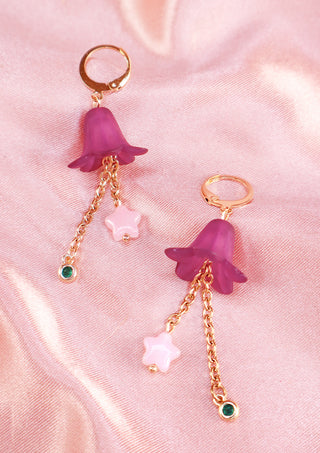 Petal Whisper Gold Earrings