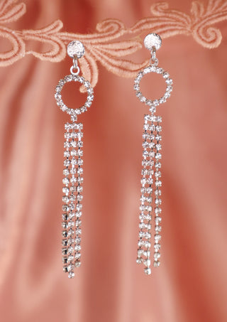 No Stress, Just Strass Earrings