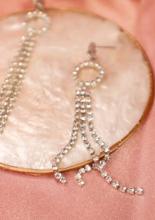 No Stress, Just Strass Earrings