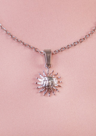 Sun Face Necklace