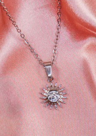 Sun Face Necklace