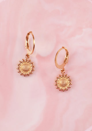Sunflower mix & match earring