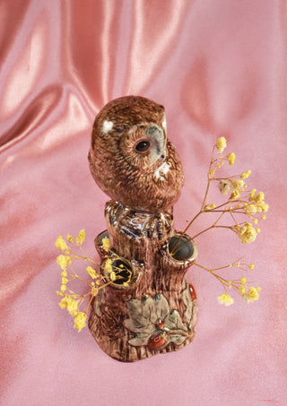 Budvase tawny owl