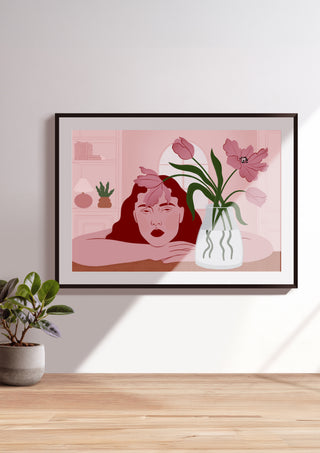 Watching Time Go By Print By Ida Alvarsson
