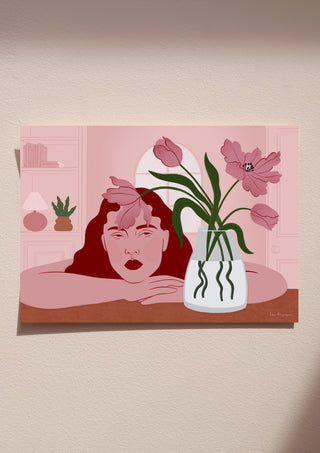 Watching Time Go By Print By Ida Alvarsson