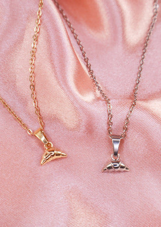 Croissant Gold Necklace