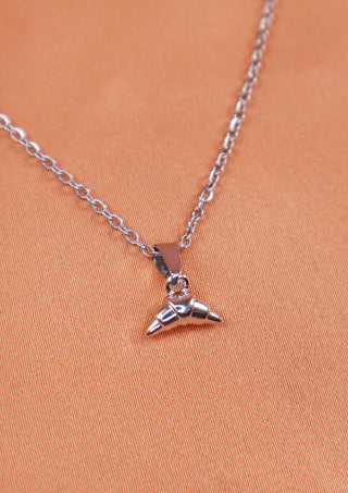 Croissant Silver Necklace