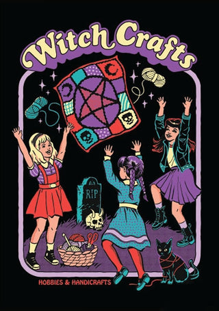 Witch Crafts Magnet By Steven Rhodes