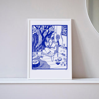 My own garden A3 artwork by Elise Esposito