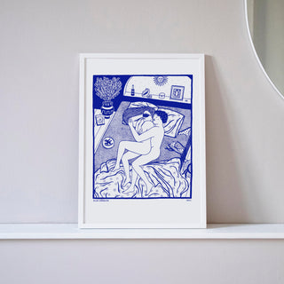 Siesta A3 artwork by Elise Esposito