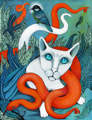Moment of Hesitation nr.1 A3 print by Emma Ekstam