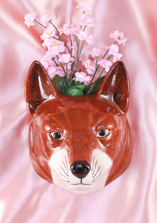 Big fox wallvase