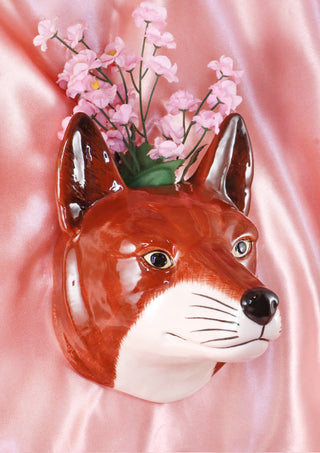 Big fox wallvase