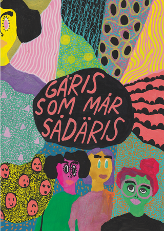 Gäris som mår sådäris print by Jessica ritar