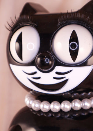 Classic Black Kit-Cat Klock Lady