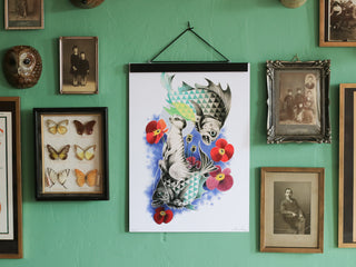 Ride signed and limited art print by Amanda Chanfreau