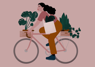 Go get them plants! art print by Ida Alvarsson