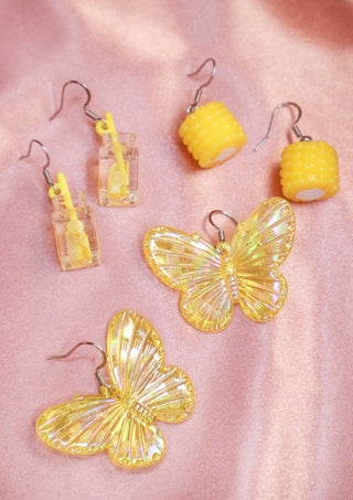 The jolly yellow earring kit