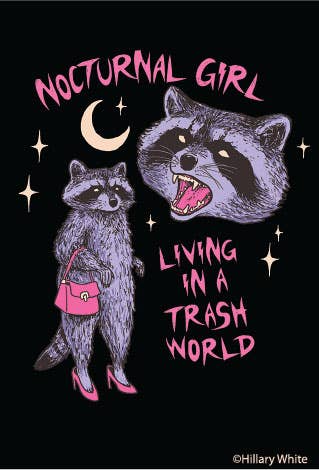 MAGNET: Nocturnal Girl living in a trash world