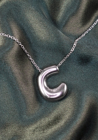 Fluid Letters Necklace