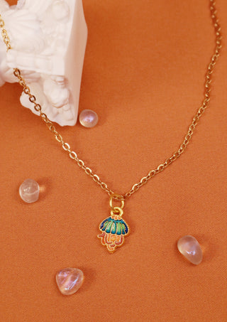 Colorful Jellyfish Necklace