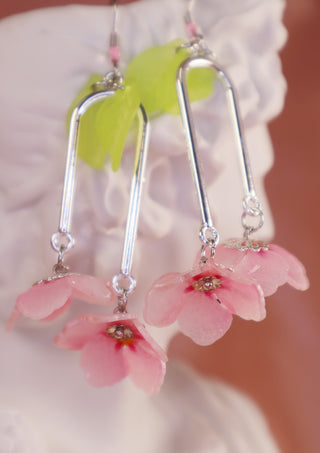 Double Sakura Earrings
