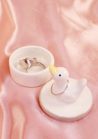 Love Duck Ceramic Trinket Pot