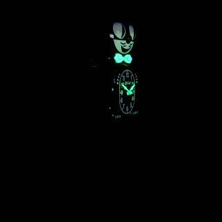 Kit Cat Klock Black Glow in the dark