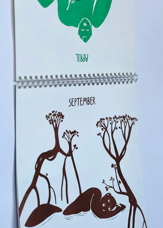 One year in nature 2026 wall calendar by Yasmina Karli Malmsten