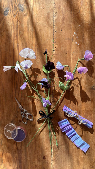 Mini Workshop Morsdag sön 31/5 kl 13-14.30 2026 luktärt i kräppapper Malmö