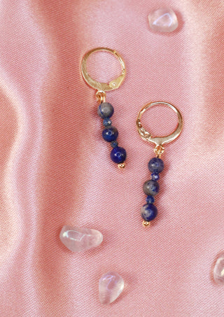Itty Bitty Lapiz Lazuli Earrings
