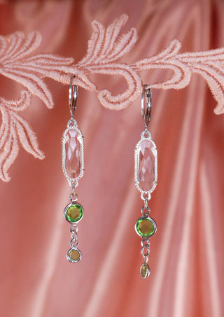 A Touch Of Green Earrings
