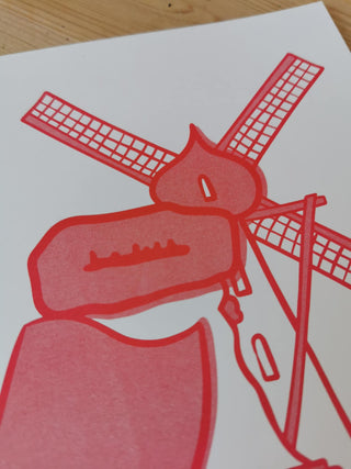 Möllan Rouge Print av Collective Productions