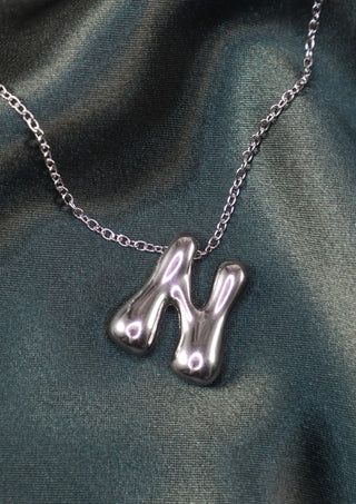 Fluid Letters Necklace