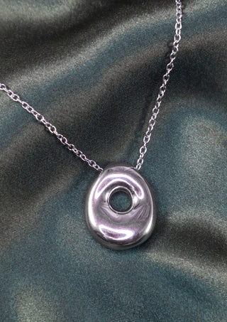 Fluid Letters Necklace