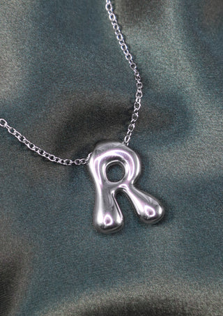 Fluid Letters Necklace
