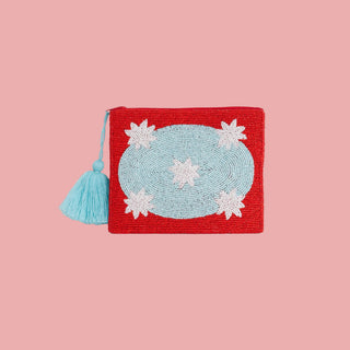 Galaxy - Beaded Pouch