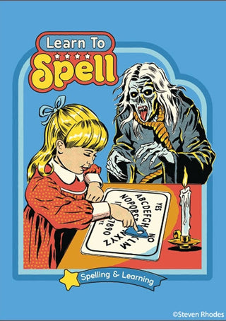 Learn To Spell Magnet By Steven Rhodes