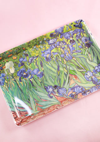 Irises Tray, Vincent Van Gogh